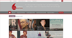 Desktop Screenshot of calhum.org